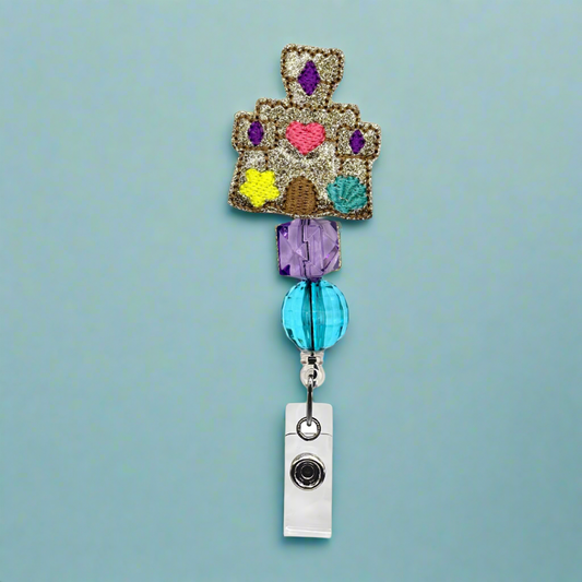 Sand Castle Badge Reel