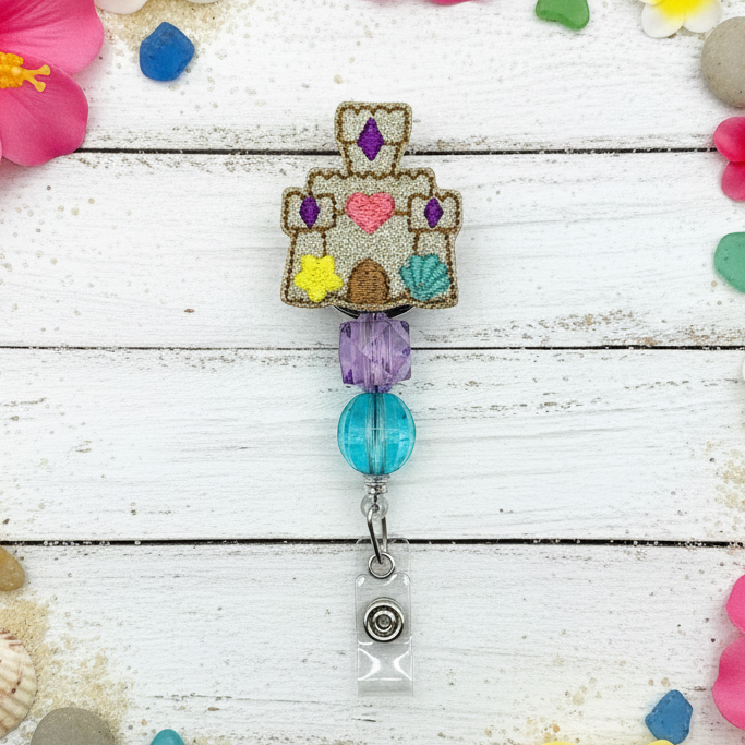 Sand Castle Badge Reel