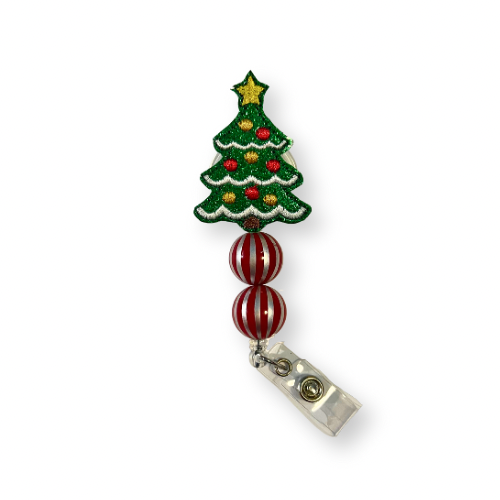 Christmas Tree Badge Reel