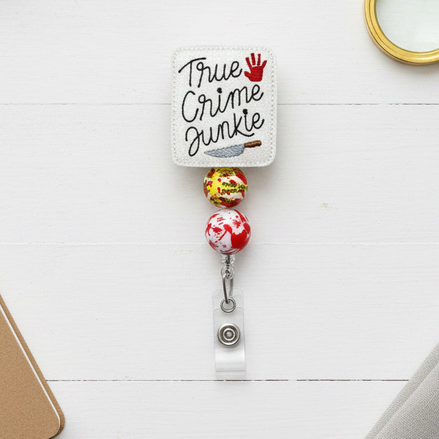 True Crime Junkie Badge Reel