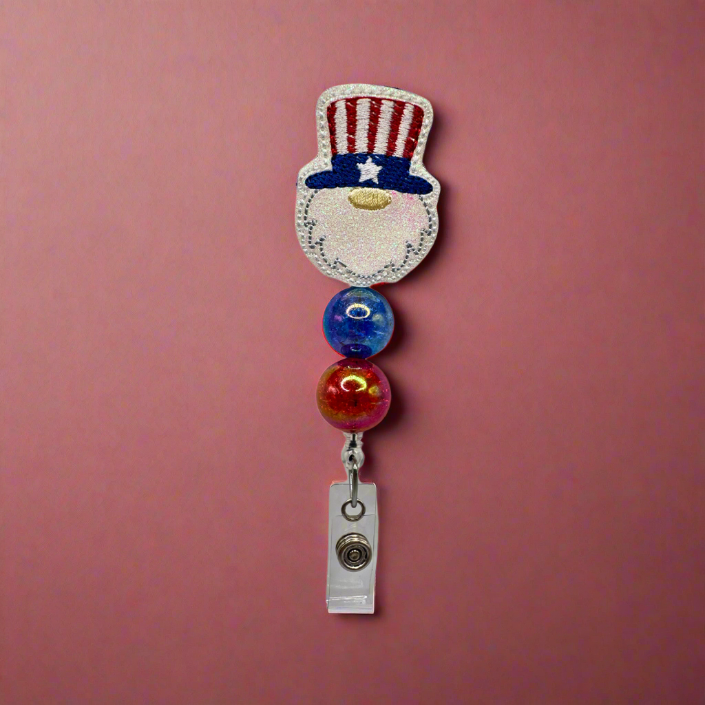 Patriotic Gnome Badge Reel