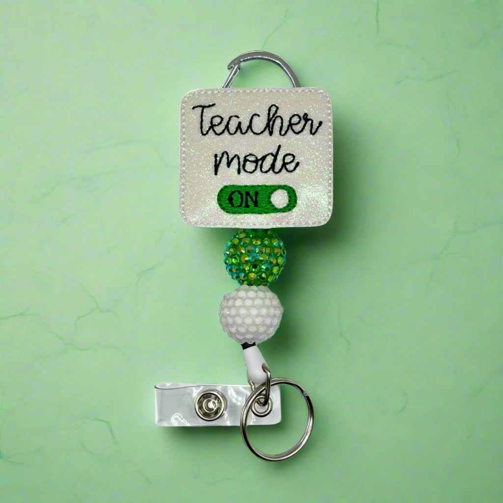 Teacher Mode On Badge Reel