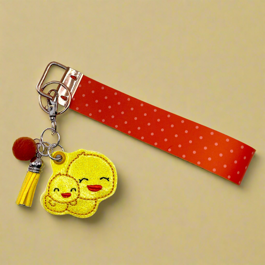 Ducks Keychain and Wristlet