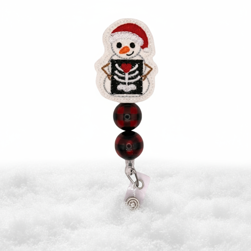 X-Ray Snowman Badge Reel