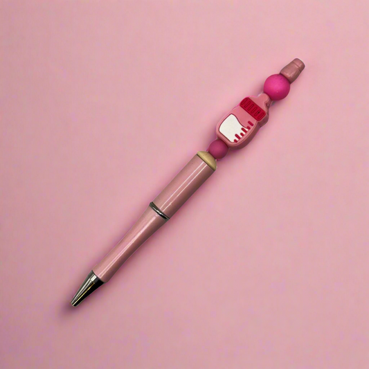 Baby Bottle Beaded Pen