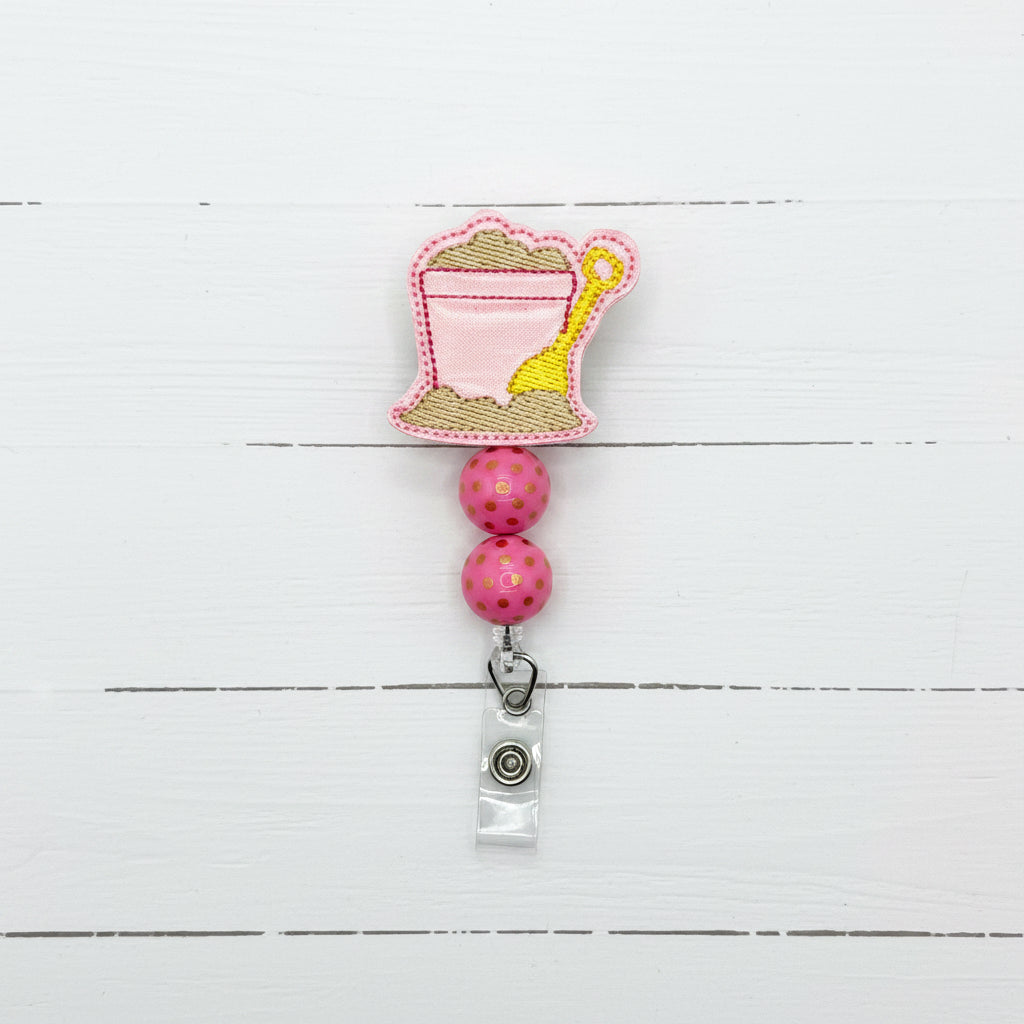 Sand Pail Badge Reel
