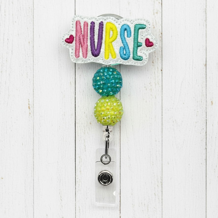 Cardiac Nurse Badge Reel