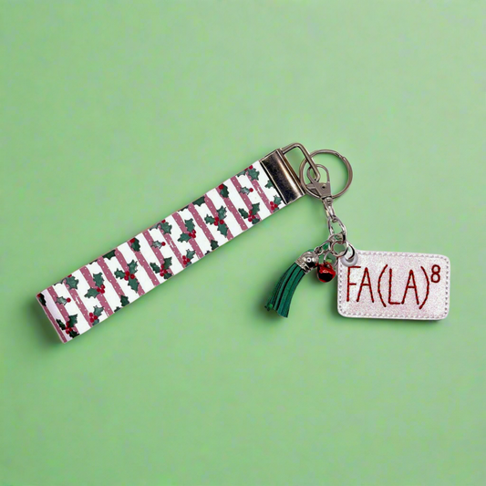 Fa (La)8 Keychain and Wristlet