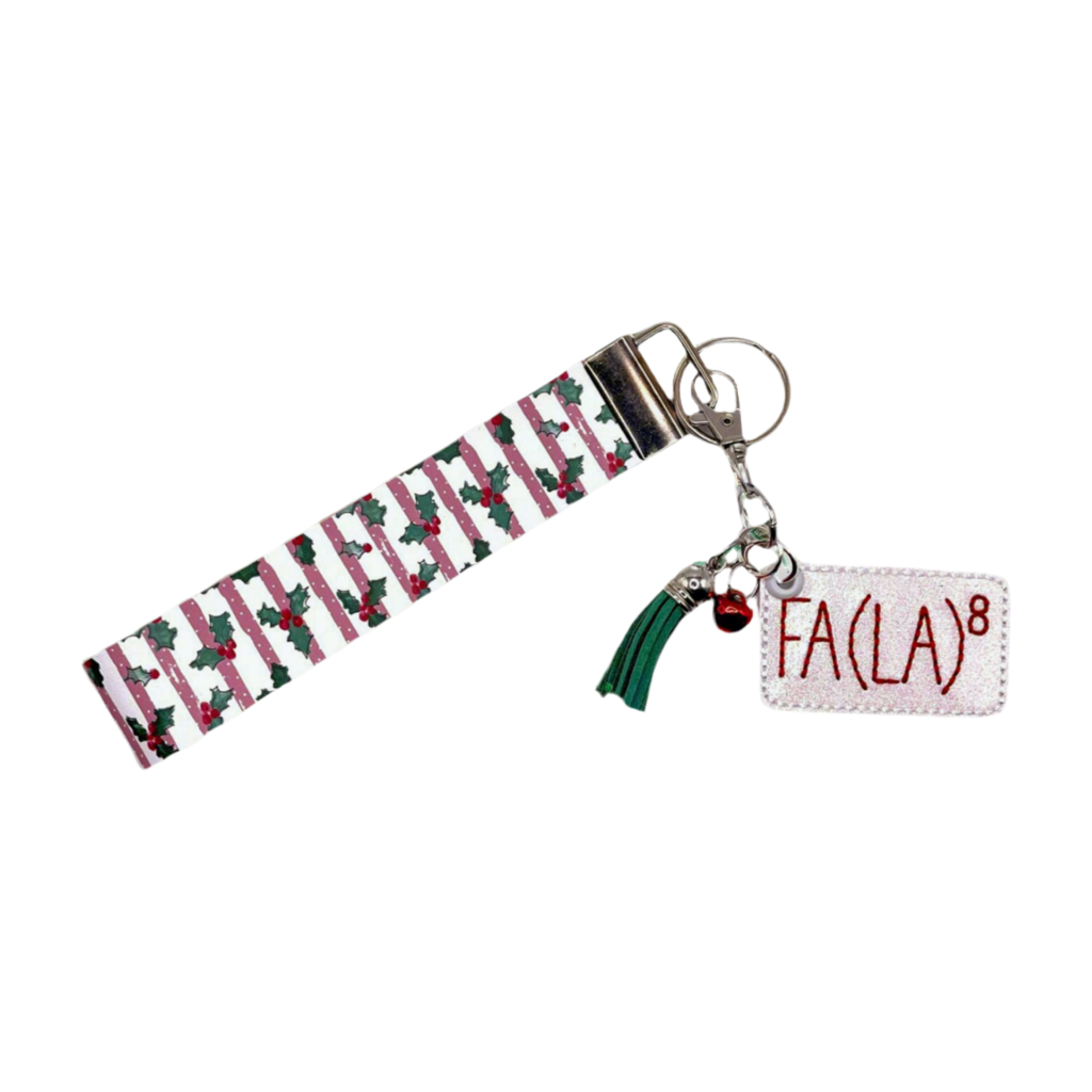 Fa (La)8 Keychain and Wristlet