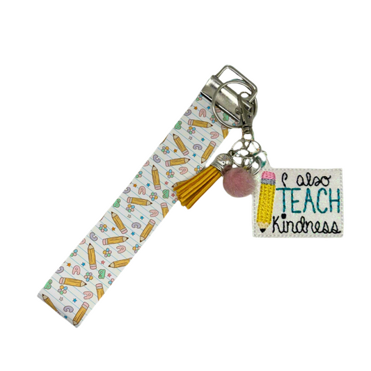 I Also Teach Kindness Keychain and Wristlet