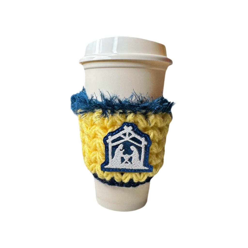 Nativity Coffee Cozy