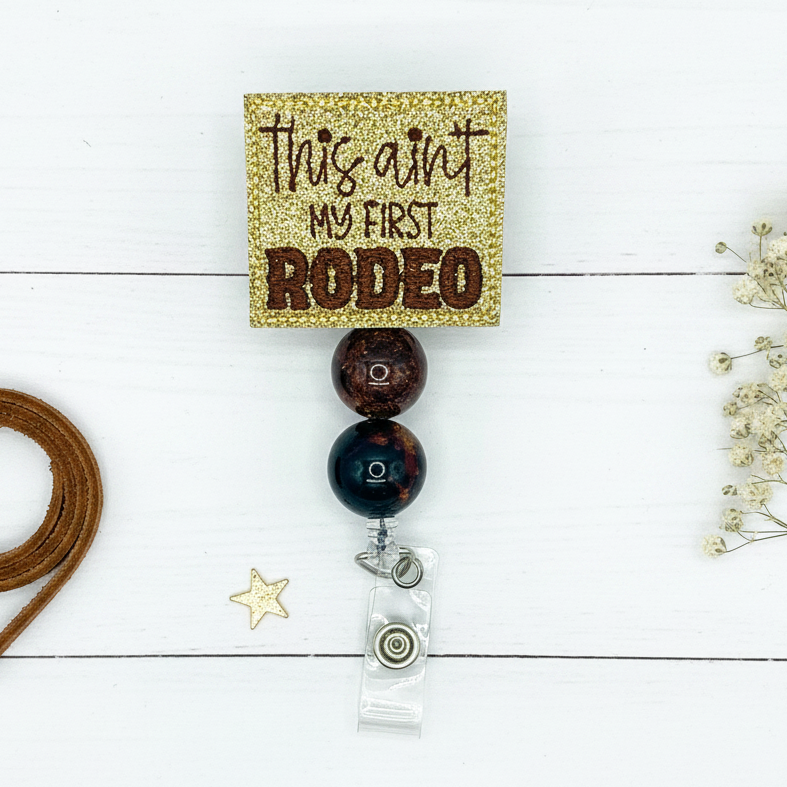 This ain’t my first rodeo badge reel