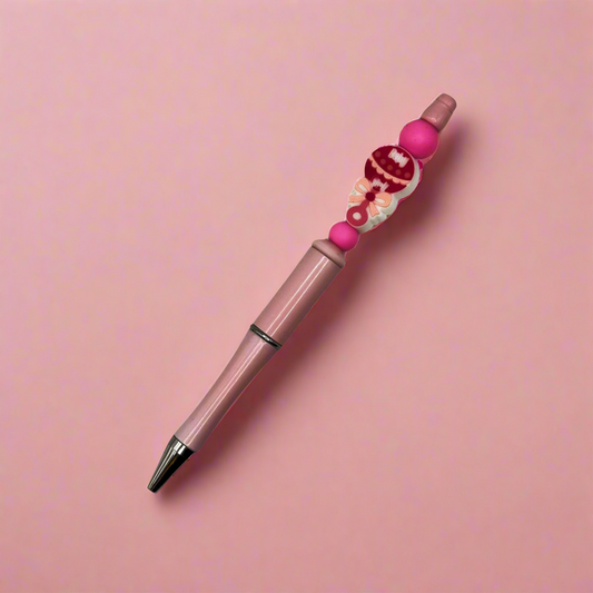 Baby Girl Beaded Pen
