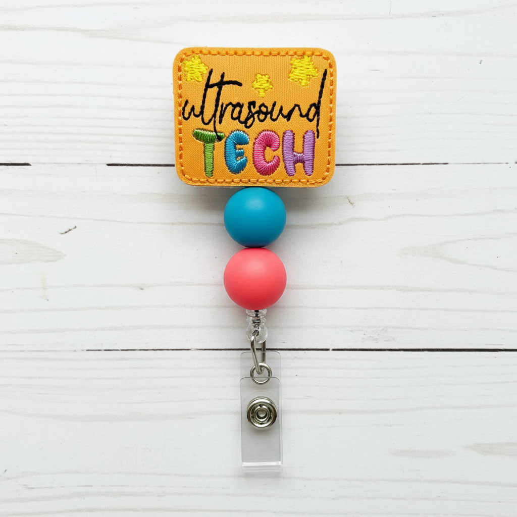 Ultra Sound Tech Badge Reel