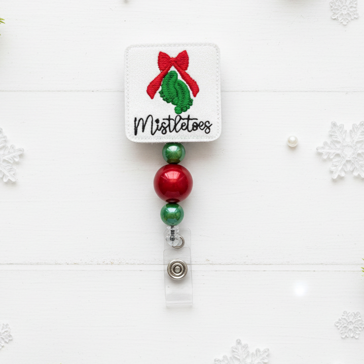 Mistletoes Badge Reel