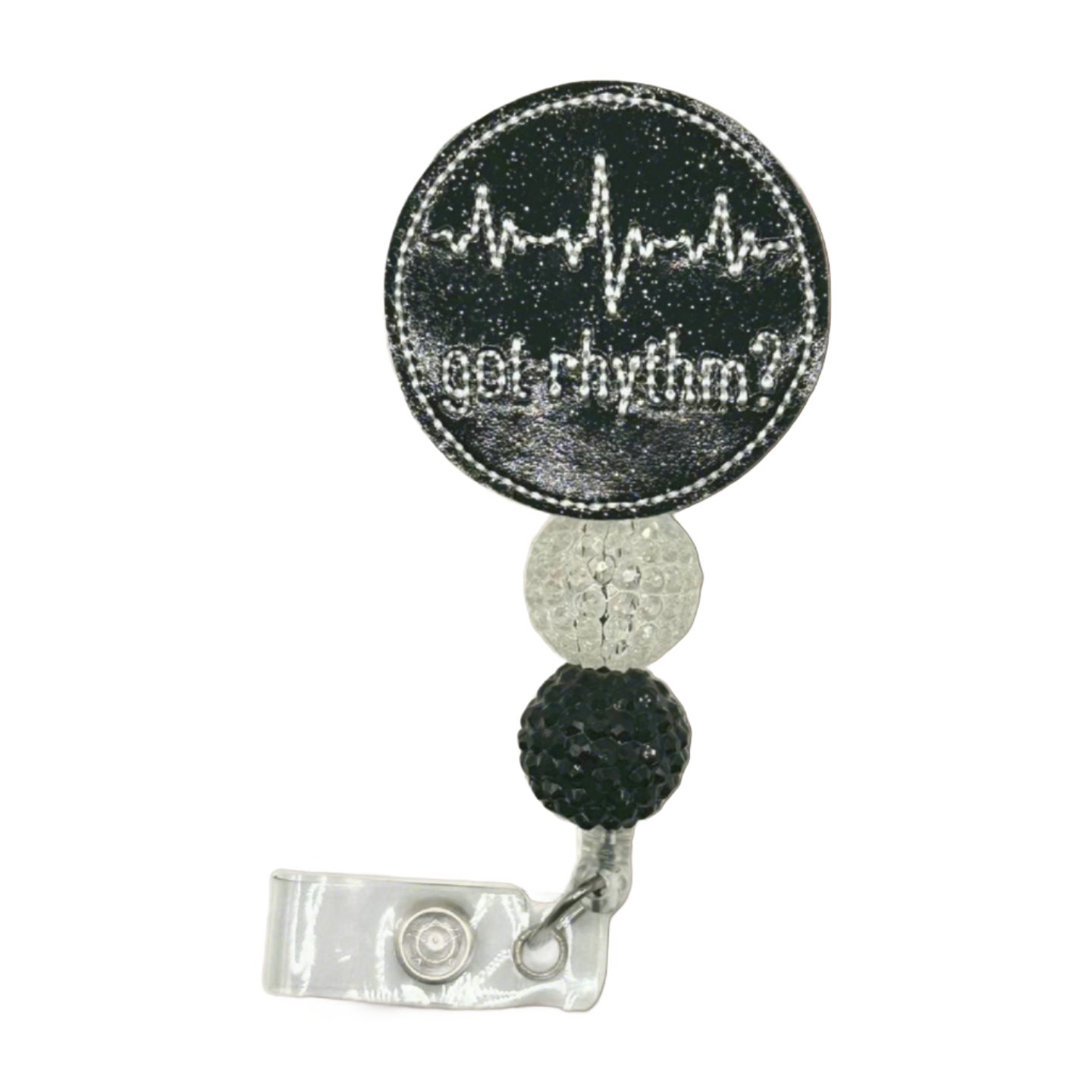 Got Rhythm Badge Reel Cardiac Nurse Badge Holder Cardiac Nurse