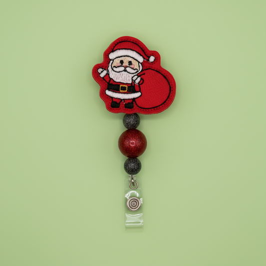 Santa Sack Badge Reel