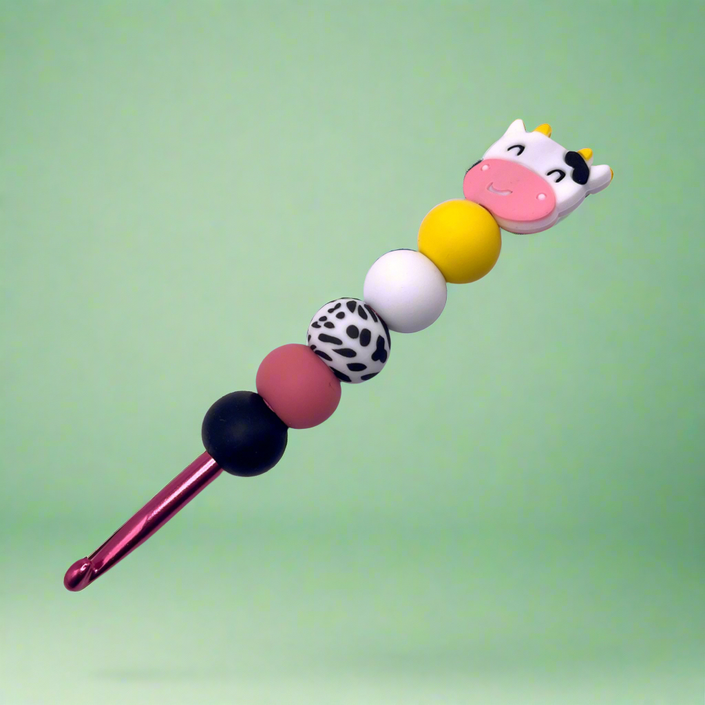 Cow Crochet Hook