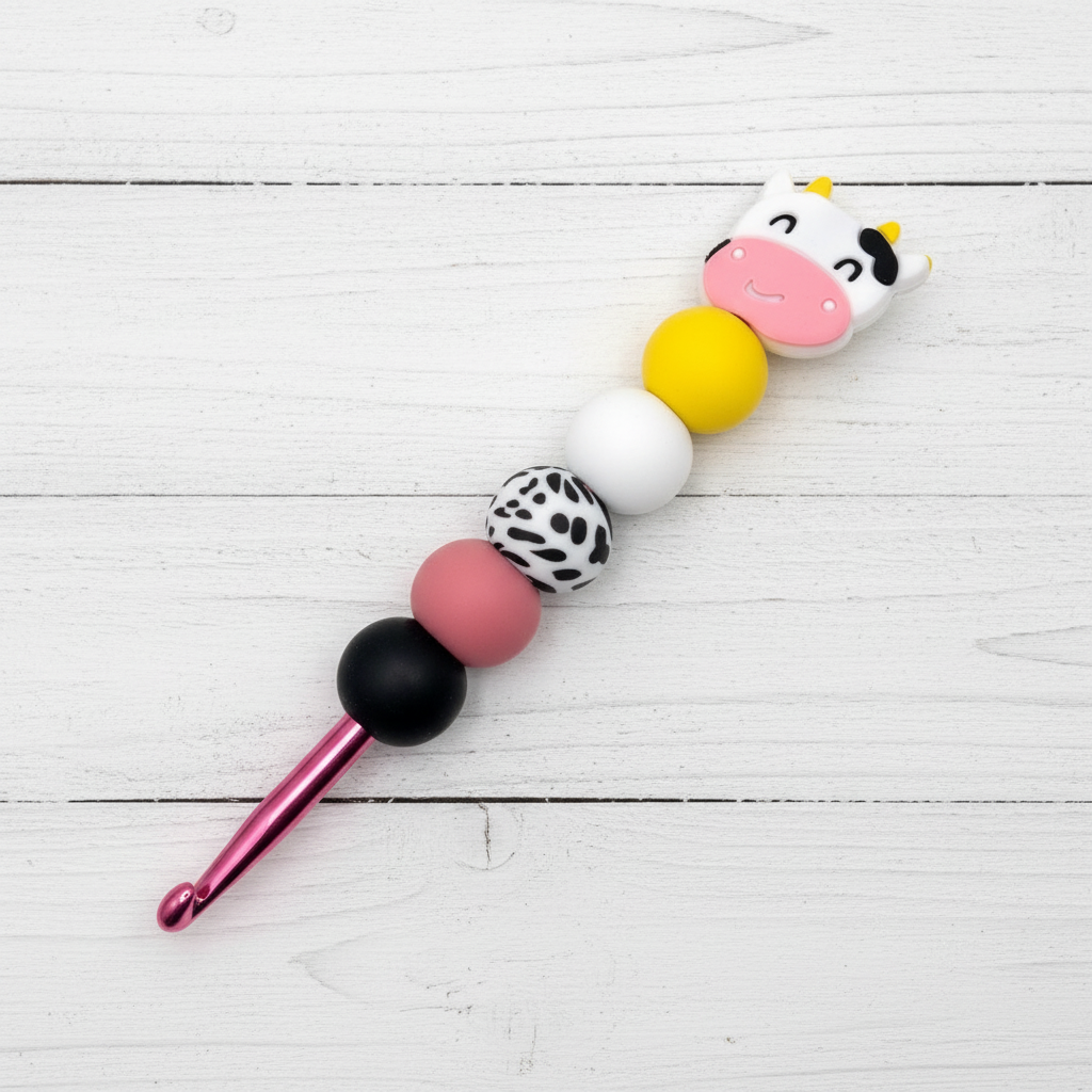 Cow Crochet Hook