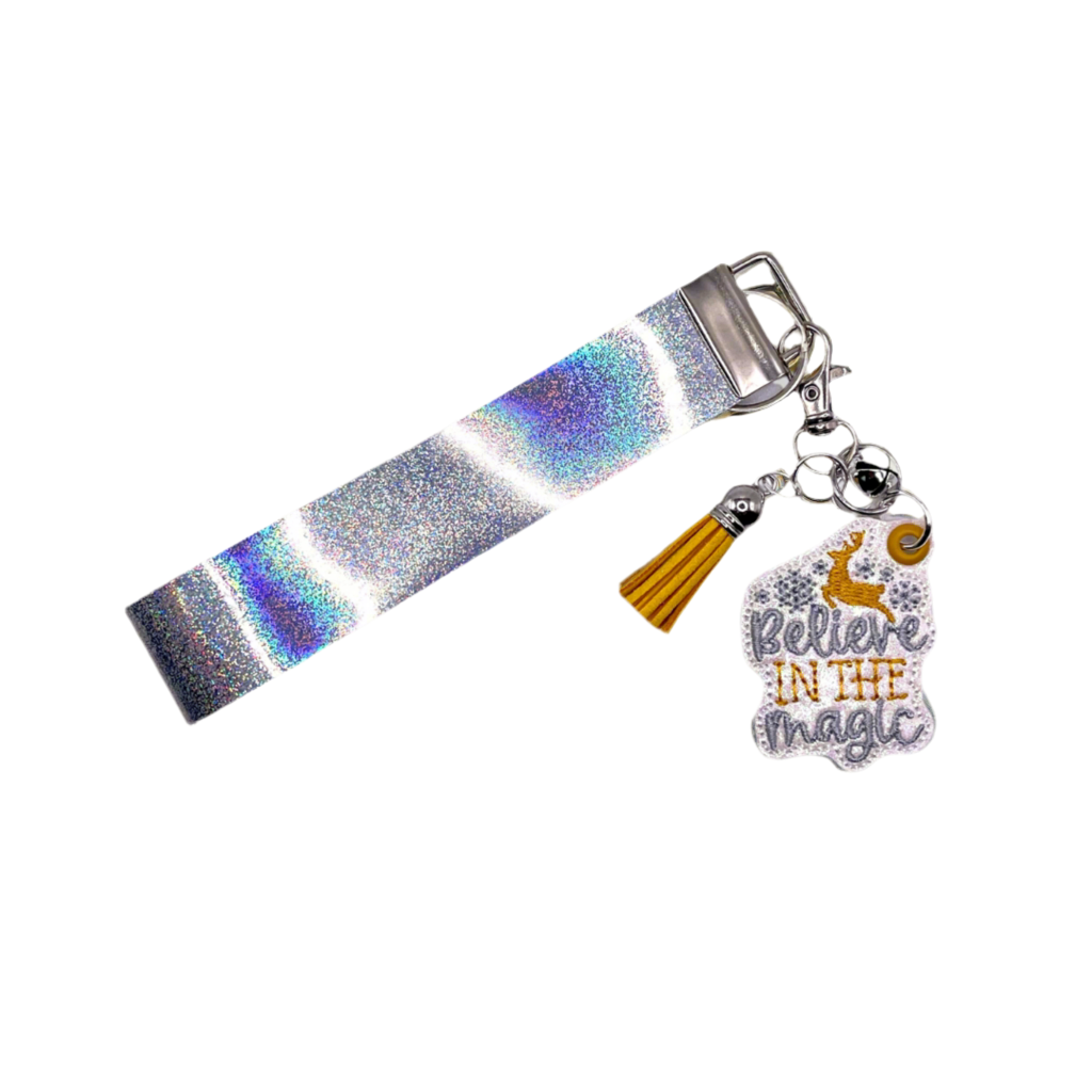 Believe in the Magic Keychain and Wristlet