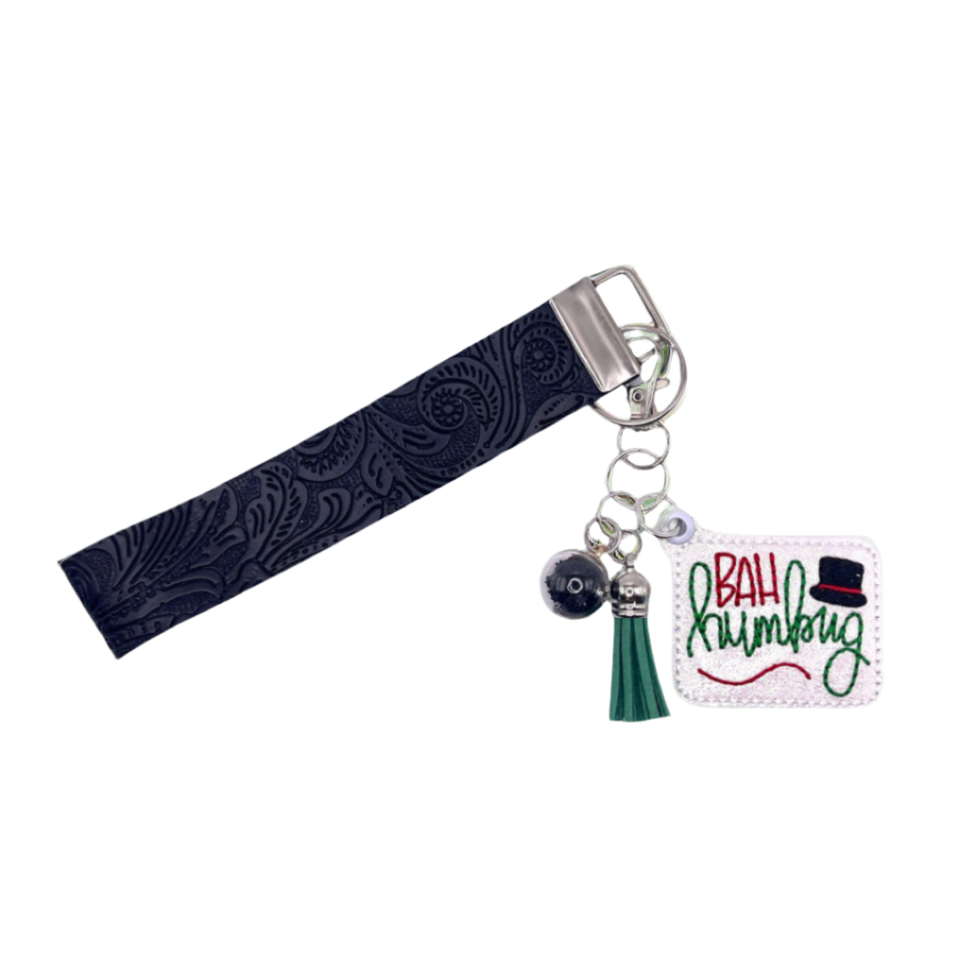 Bah Humbug Keychain and Wristlet