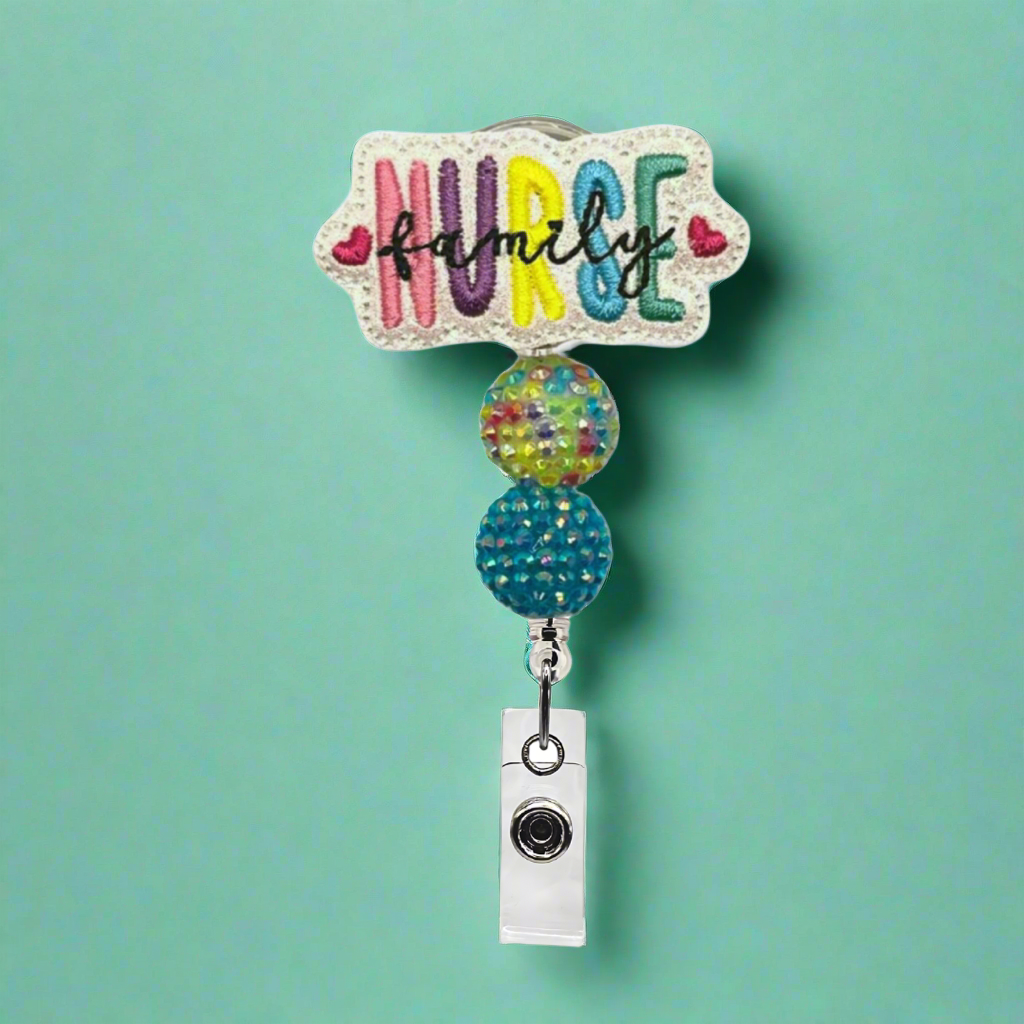 Family Nurse Badge Reel
