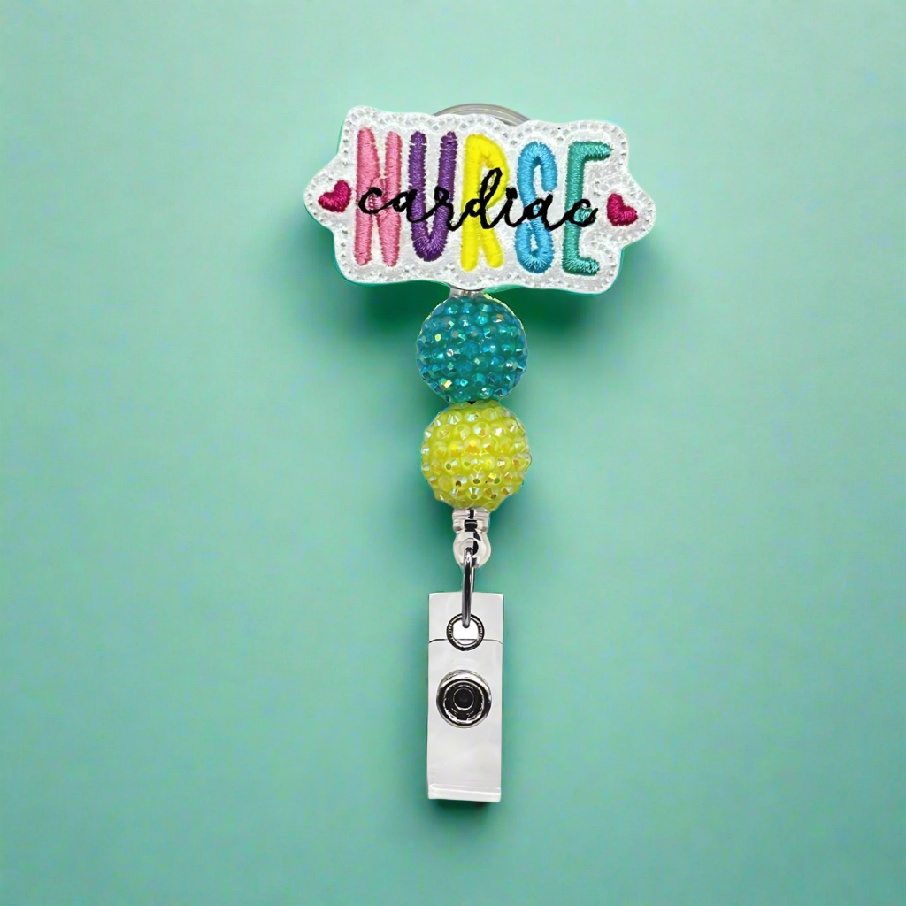Cardiac Nurse Badge Reel