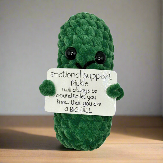 Emotional Support Pickle Plushie