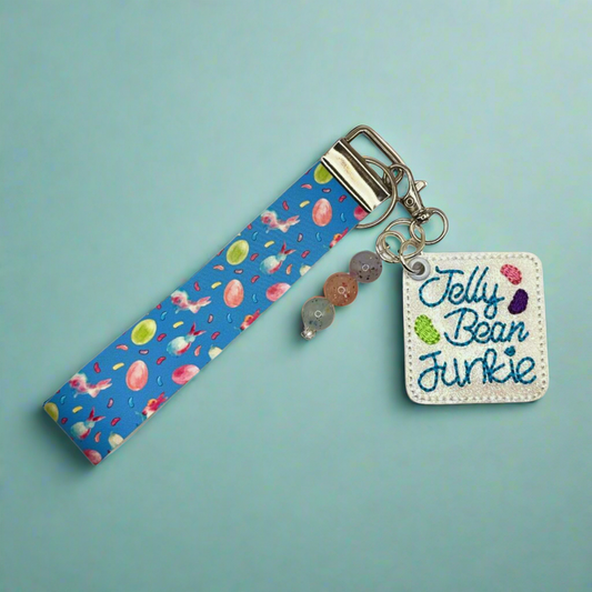 Jelly Bean Junkie Keychain and Wristlet