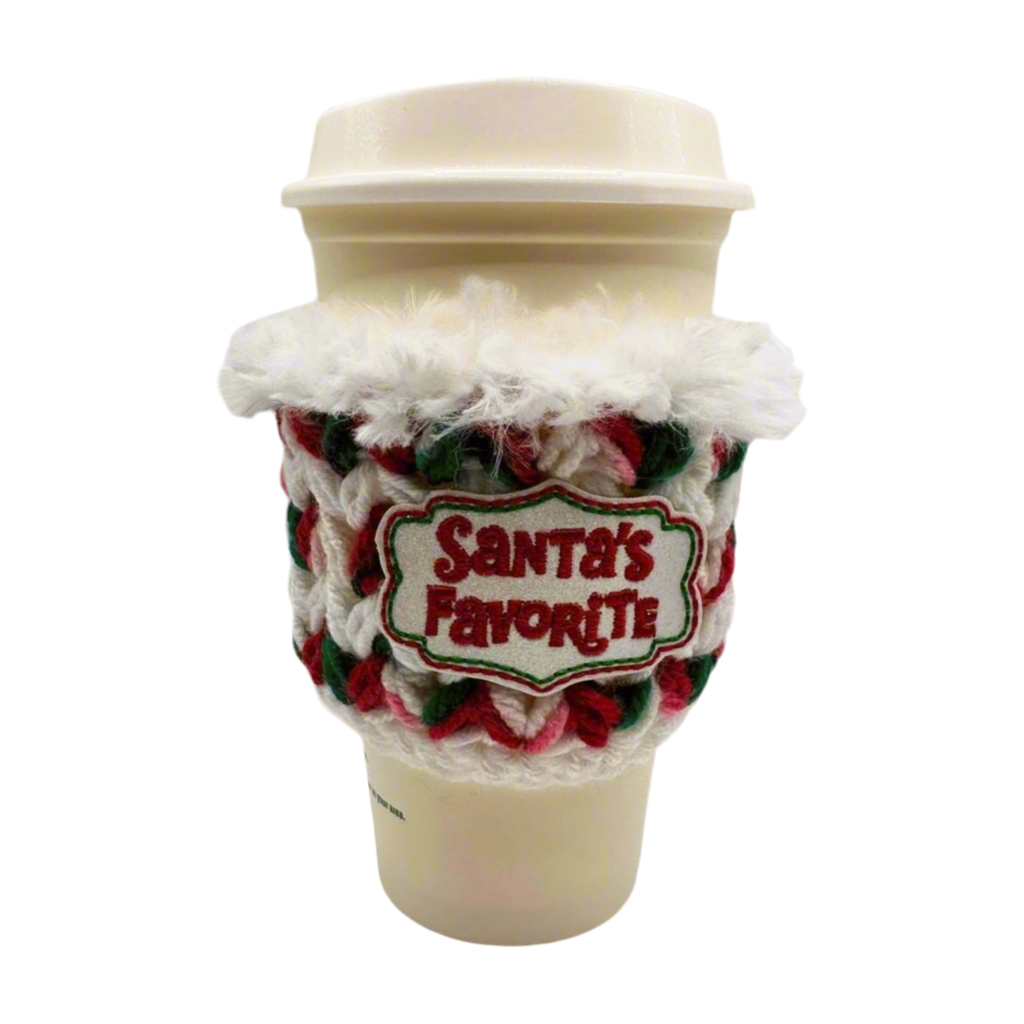 Santa’s Favorite Coffee Cozy