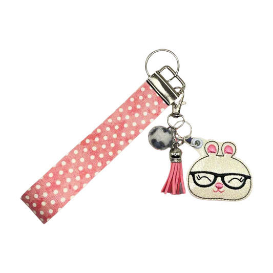 Needy Bunny Keychain and Wristlet