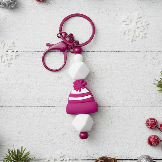 Snow Hat Keychain