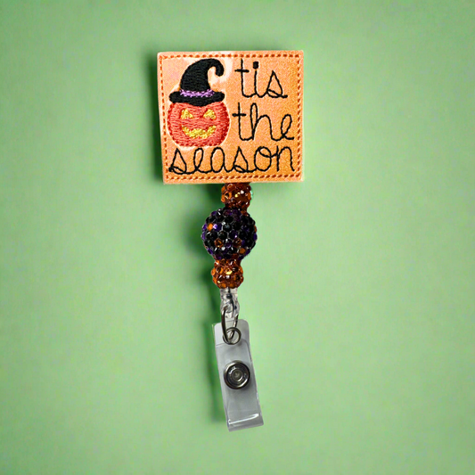 Tis the Season Jack-o-lantern Badge Reel
