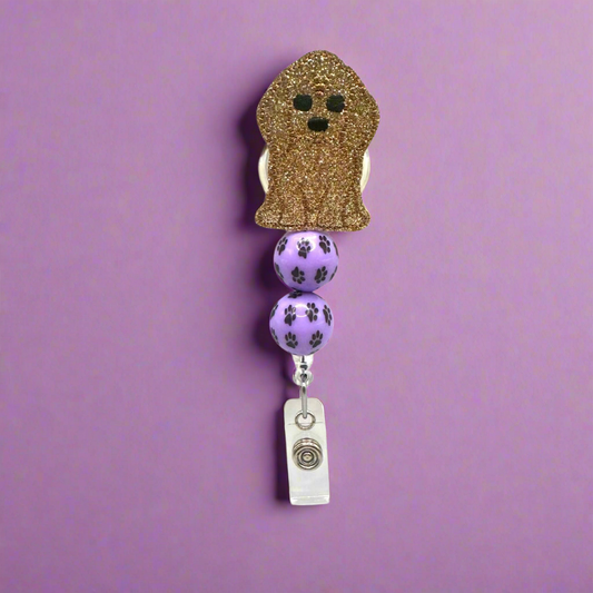 Cocker Spaniel Badge Reel