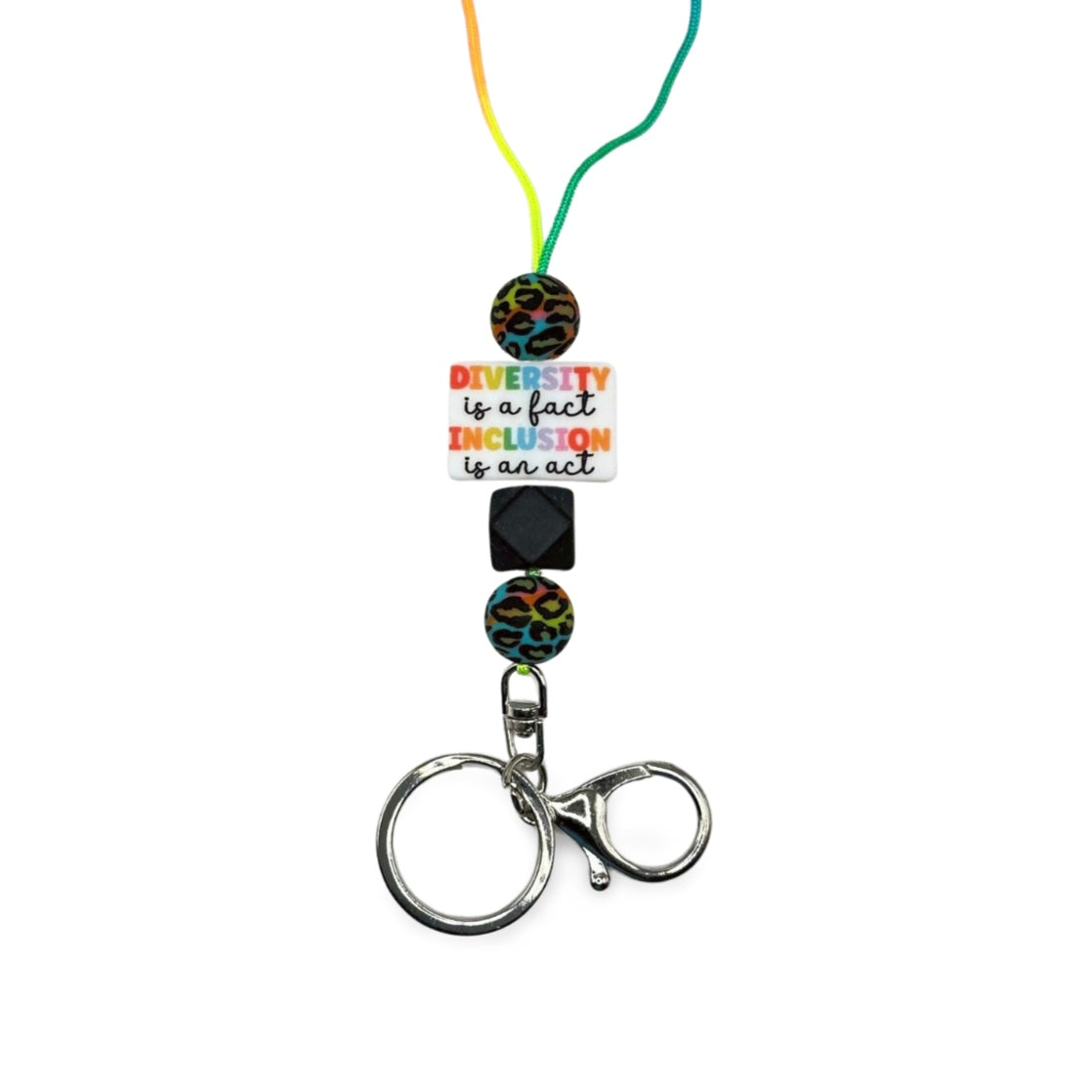 Diversity is a Fact, Inclusion is an Act Lanyard