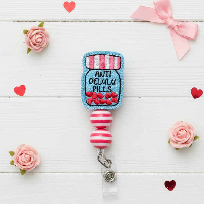 Anti-Dellulu Pills Badge Reel