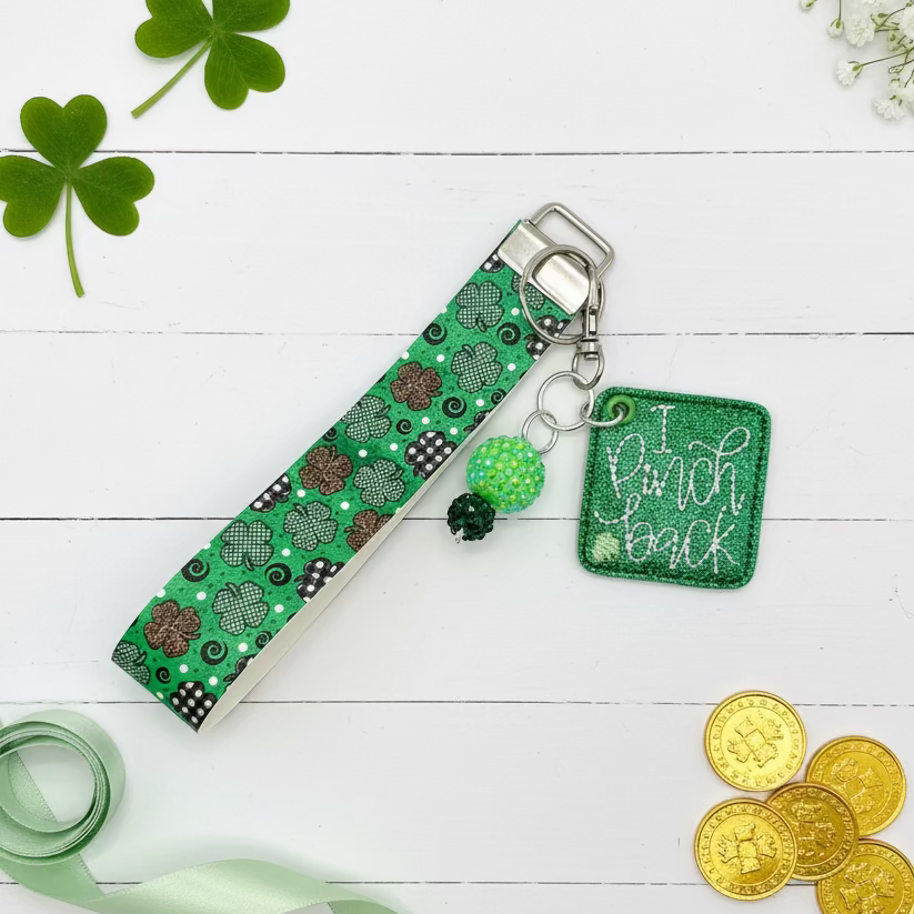 I Pinch Back Keychain and Wristlet