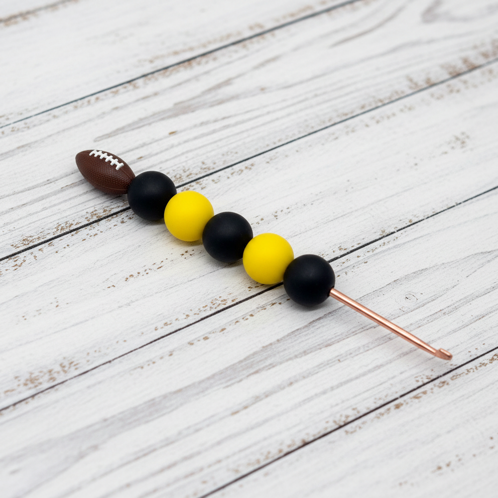Football Crochet Hook