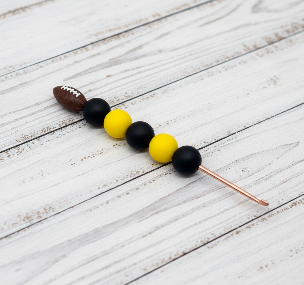 Football Crochet Hook