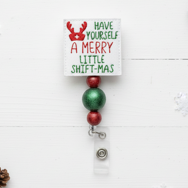 Merry Little Shift-mas Badge Reel