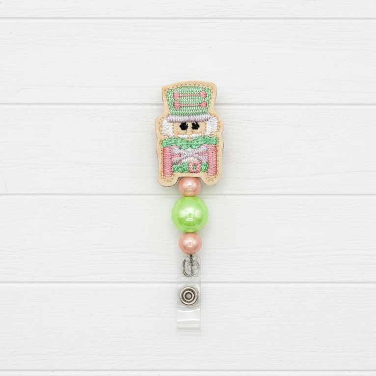 Pastel Nutcracker Badge Reel