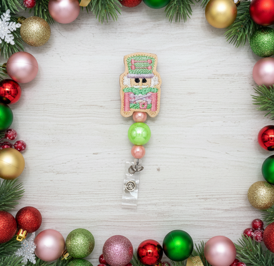 Pastel Nutcracker Badge Reel