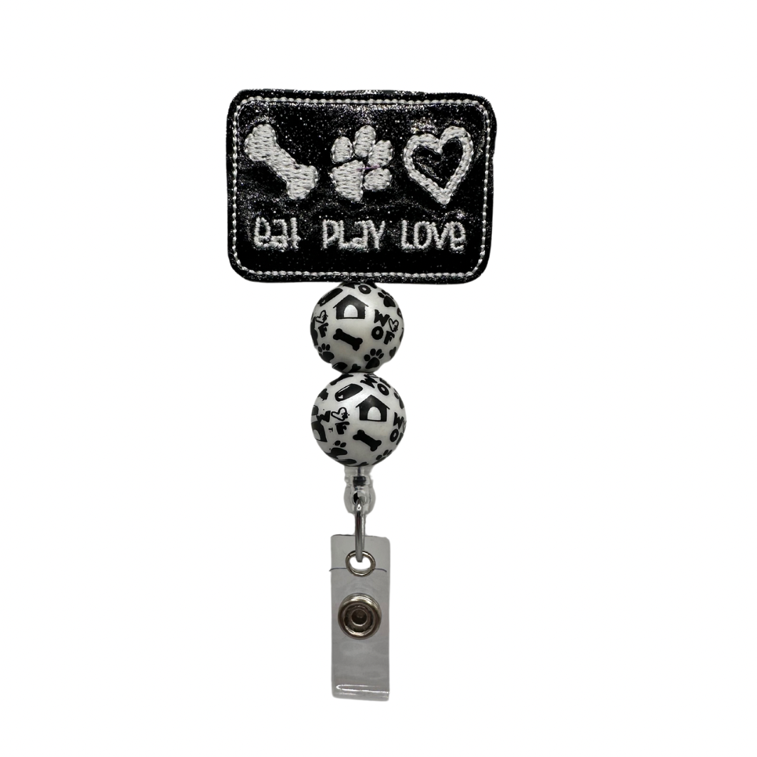 Eat Play Love Badge Reel