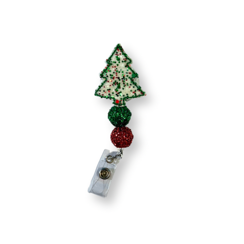 Christmas Tree Badge Reel