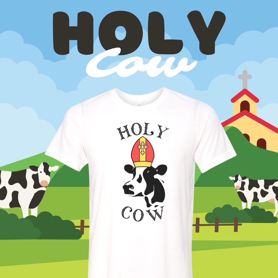 Holy Cow T-Shirt, handmade t-shirt - view 2