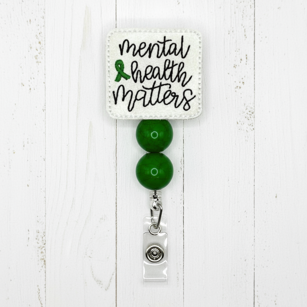 Mental health matters badge reel