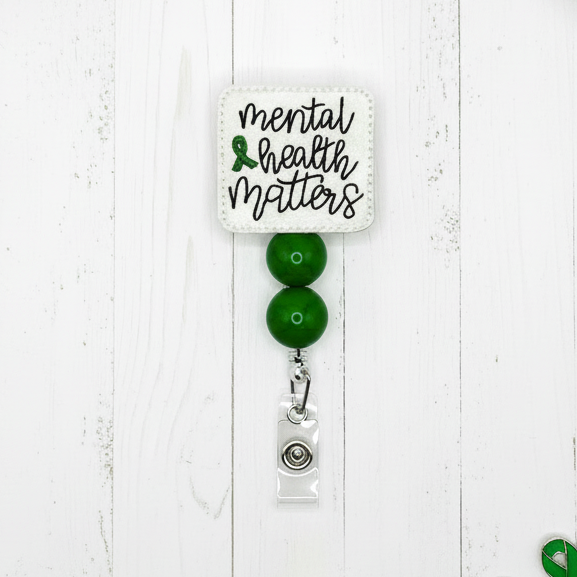 Mental health matters badge reel