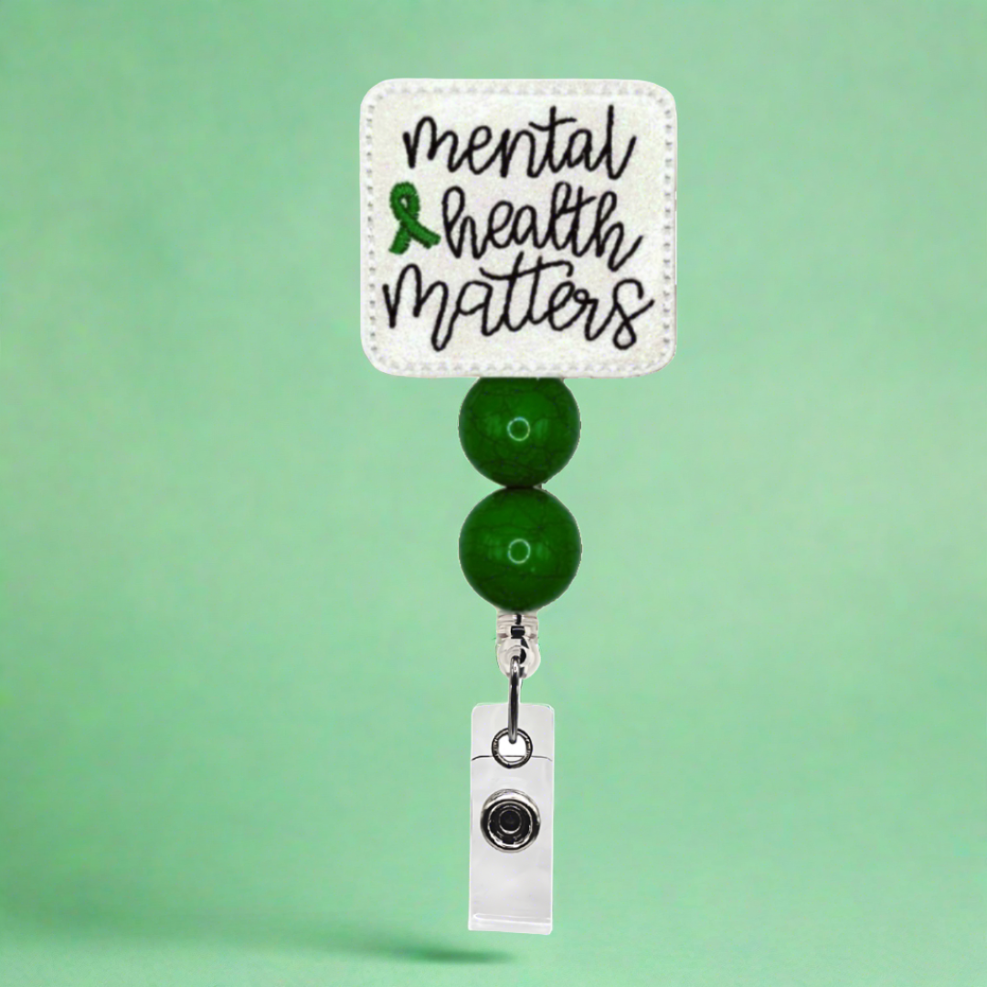 Mental health matters badge reel