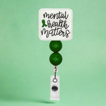 Mental health matters badge reel