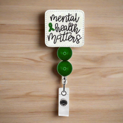 Mental health matters badge reel
